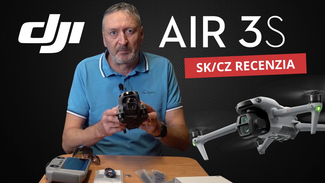 Video: RECENZIA SK/CZ DJI Air 3S | Zlatá stredná trieda od DJI